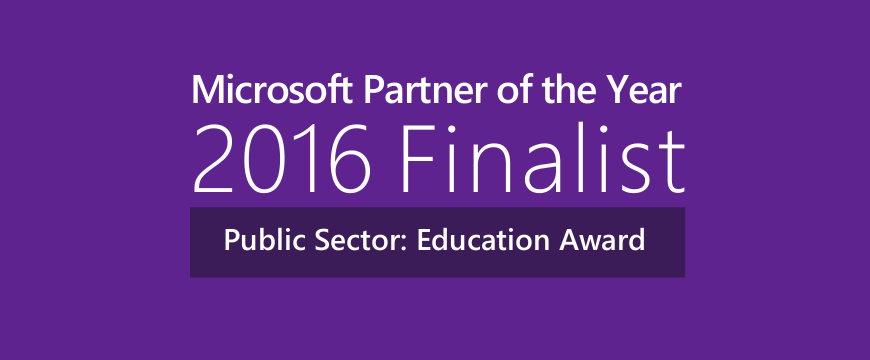 Microsoft Education Partner of the Year 2016 Edsby Finalist