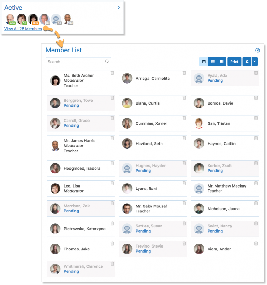 Groups Management | Edsby