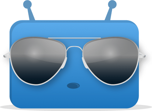 Edsby logo with sunglasses